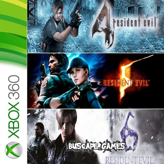 Resident Evil Trilogy (4,5,6)